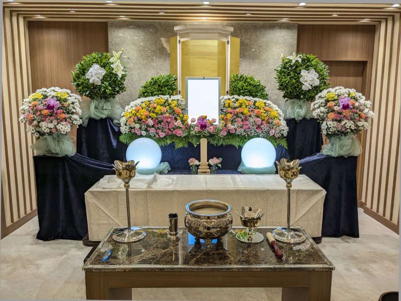 35FW フラワー祭壇